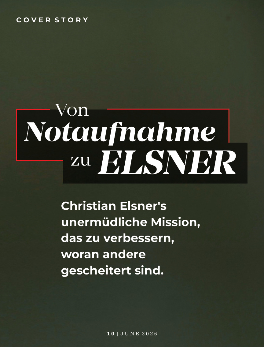 CIO Views, Juni 2026: Cover Story über Christian Elsner, Seite 10. Cover und Seiten 10–19 als PDF öffnen.